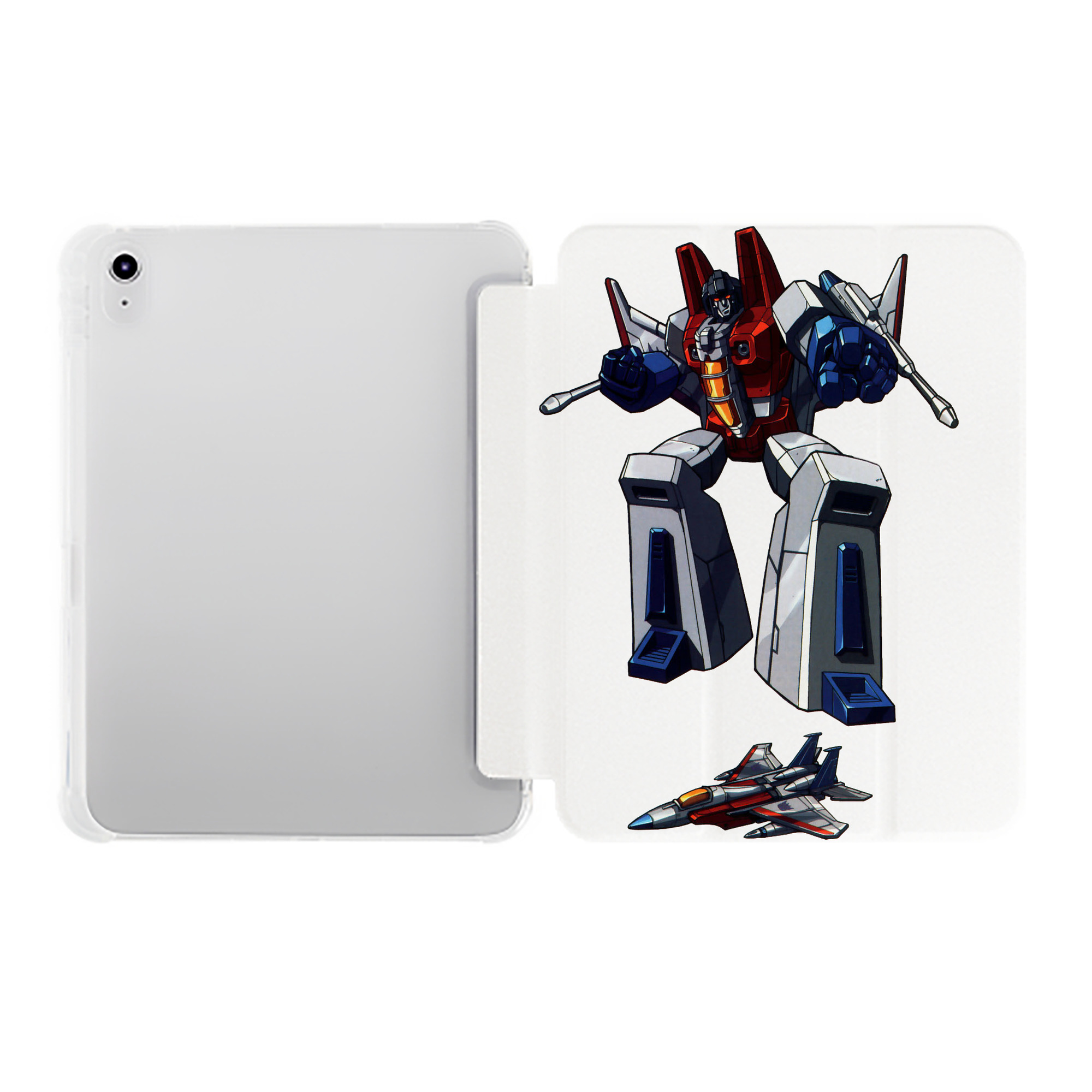 （画像用）  IPad ケース ペン収納付き 三つ折りスタンド PUレザー×シリコン 対応機種9.5/10.5/10.9インチ